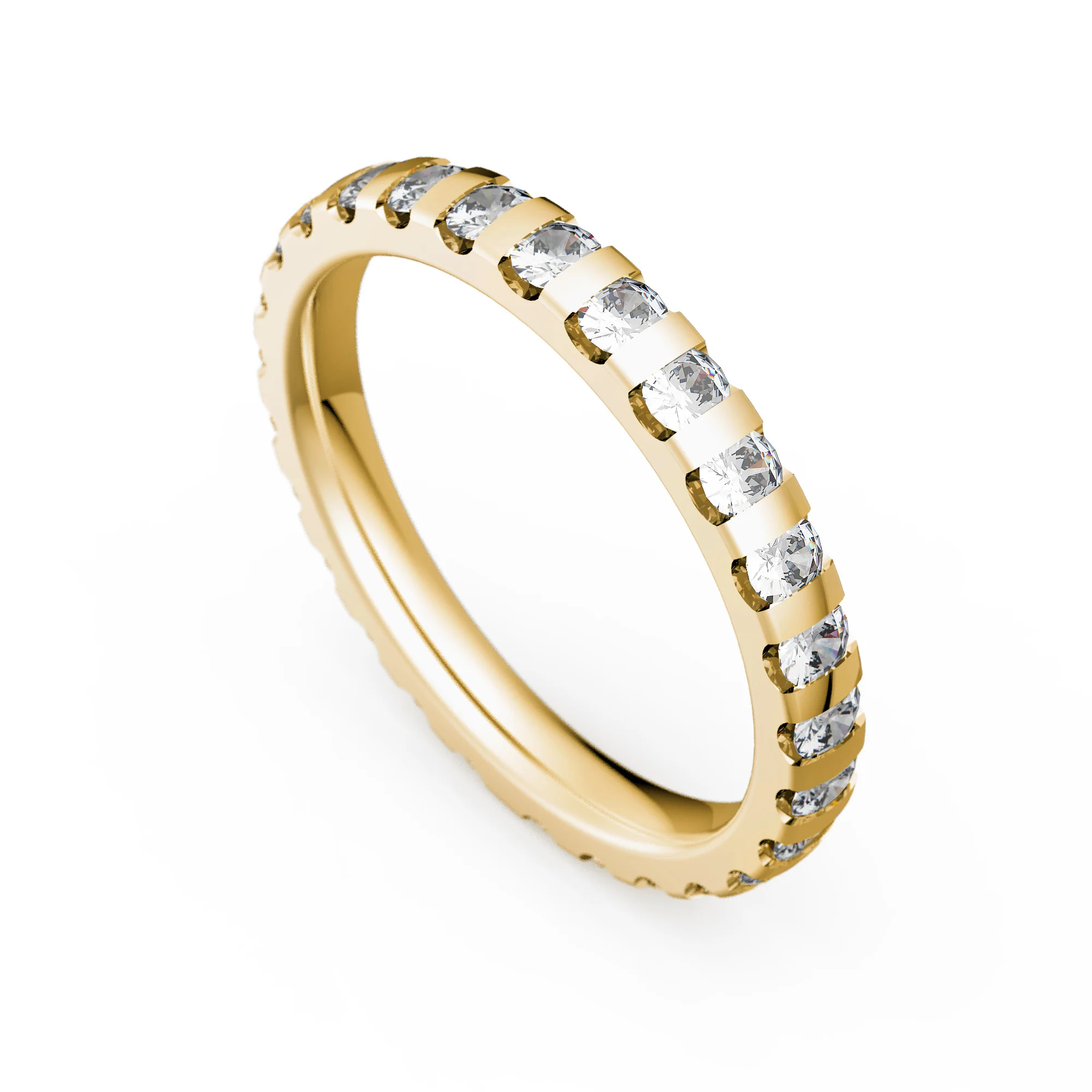 Memoire-Ring Modell A 03 · Gelbgold – Memoire I