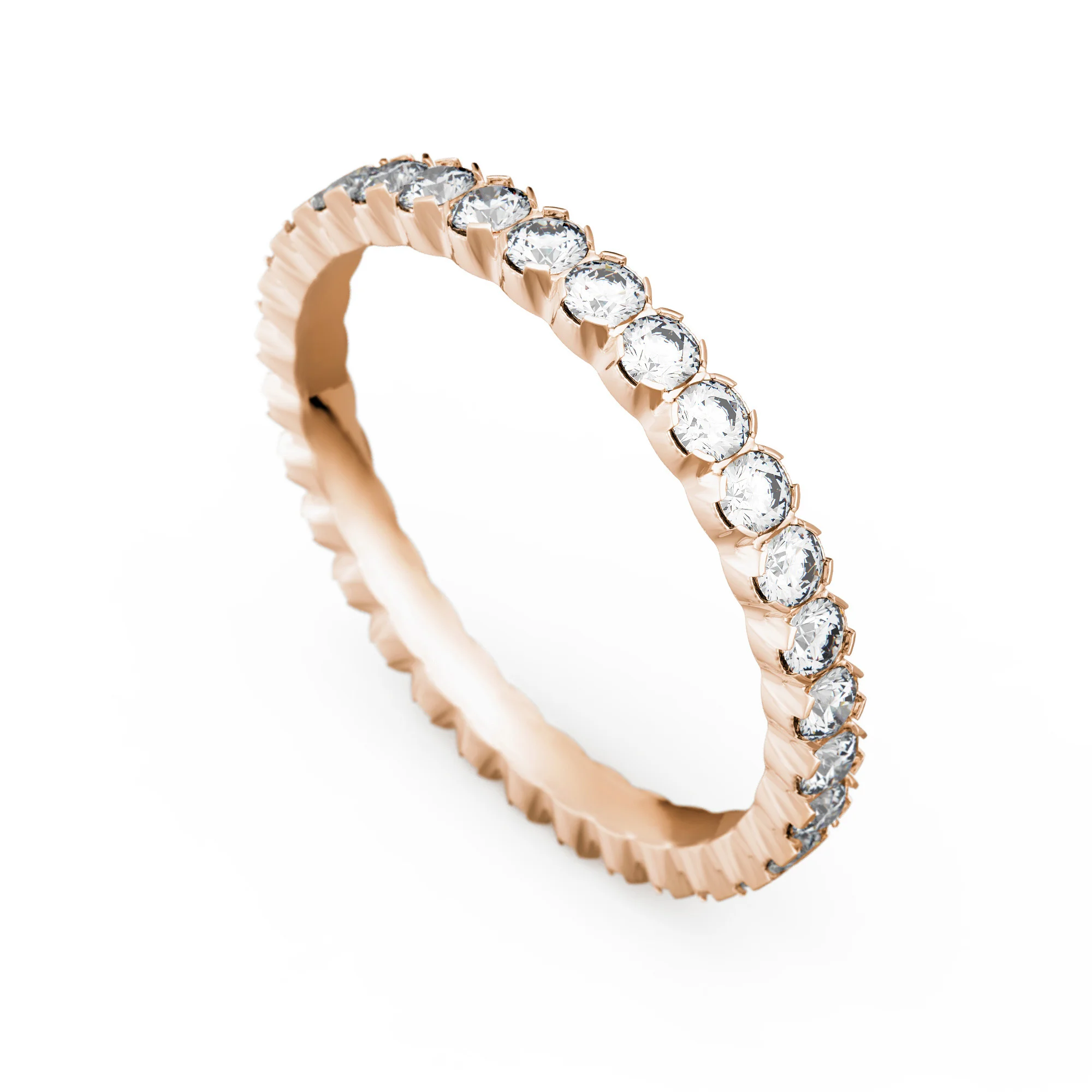 Memoire-Ring Modell A 04 · Rotgold – Memoire I