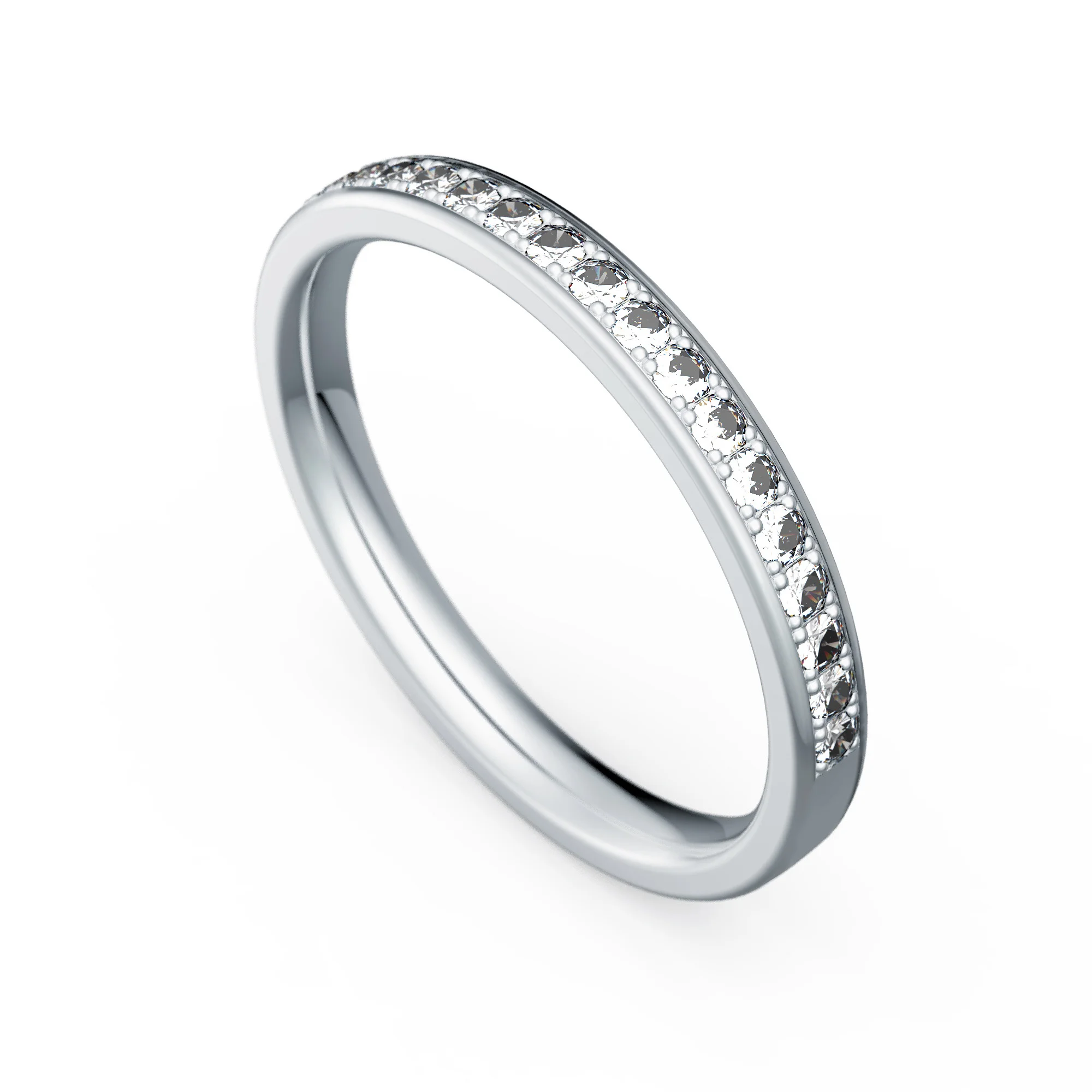 Memoire-Ring Modell A 05 · Weißgold – Memoire I