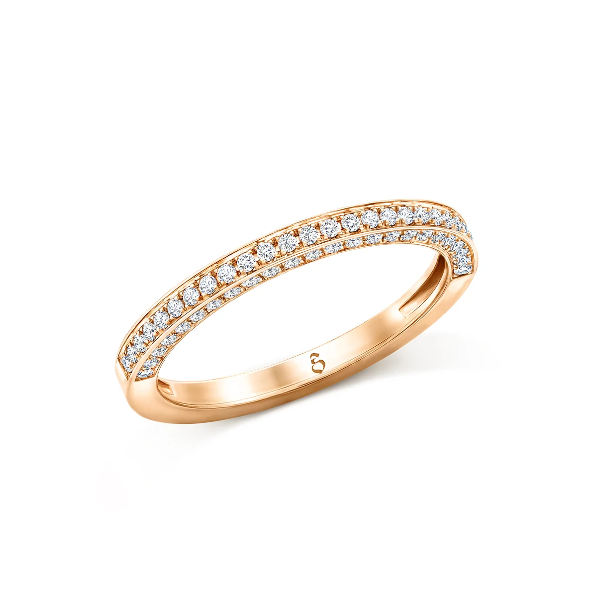 Memoire-Ring Modell A 18 · Roségold – Memoire III