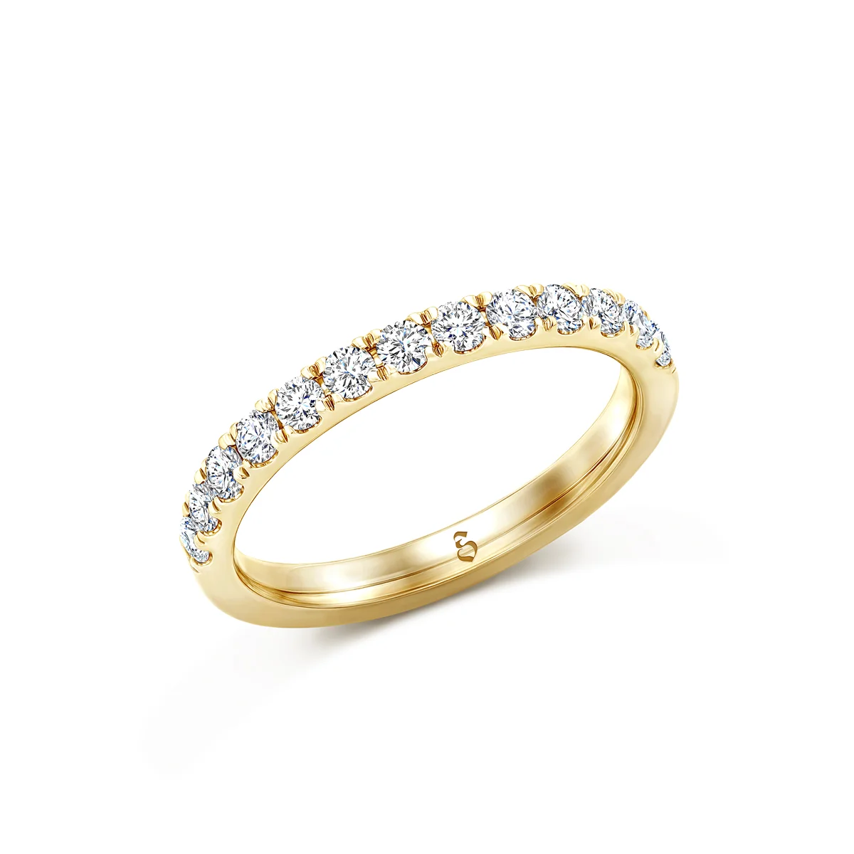 Memoire-Ring Modell A 19 · Gelbgold – Memoire III