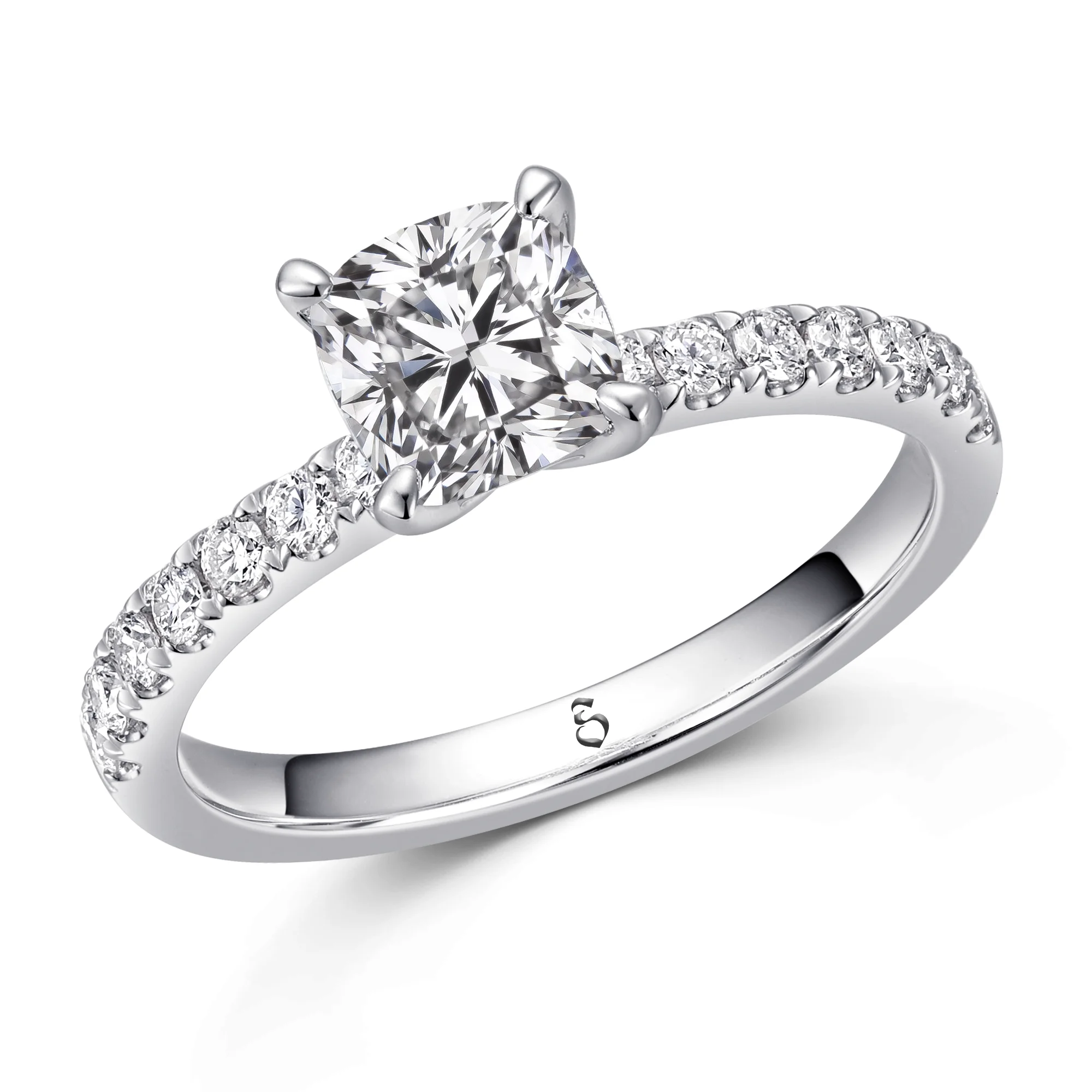 Verlobungsring Modell X 04 – Fancy Solitaire