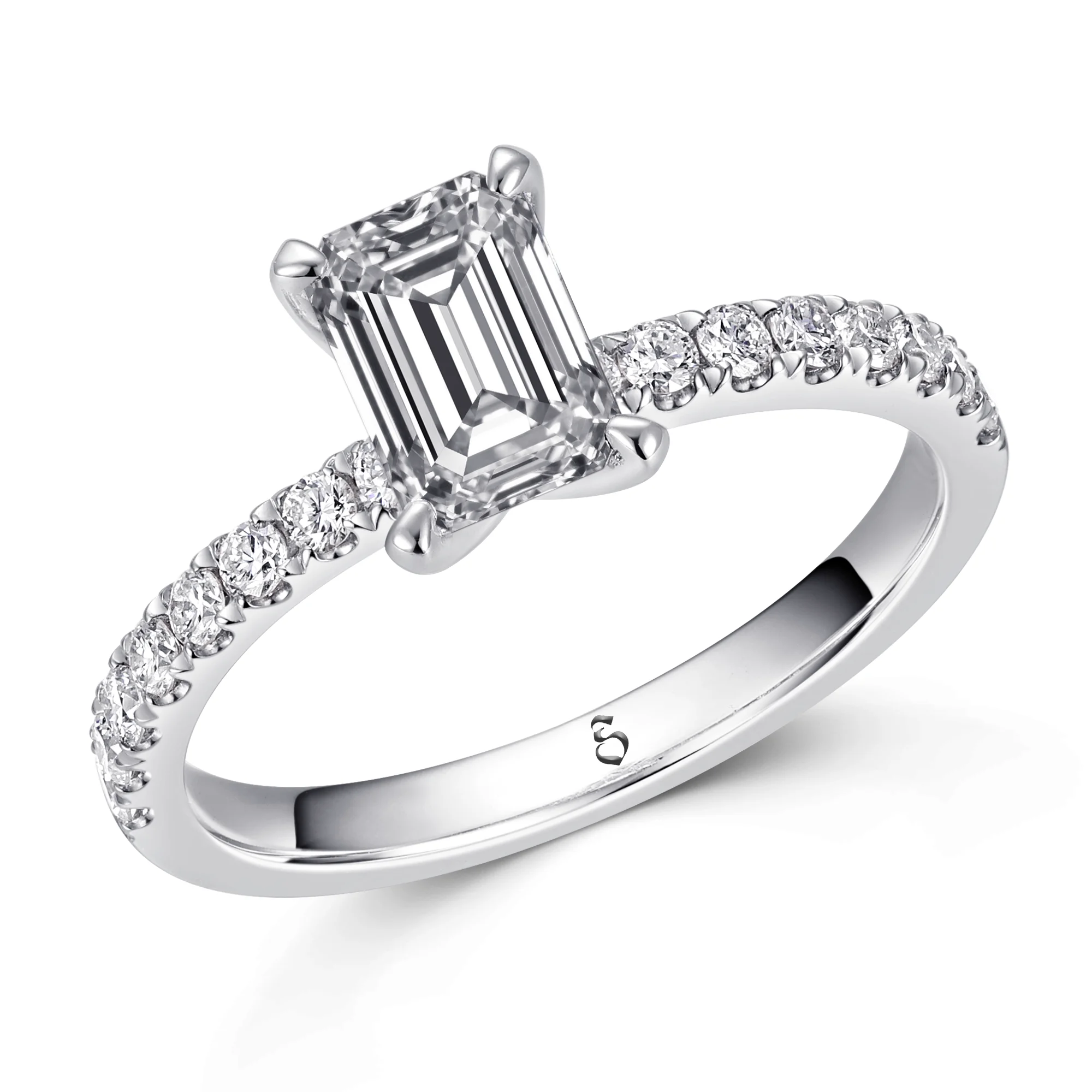Verlobungsring Modell X 06 – Fancy Solitaire