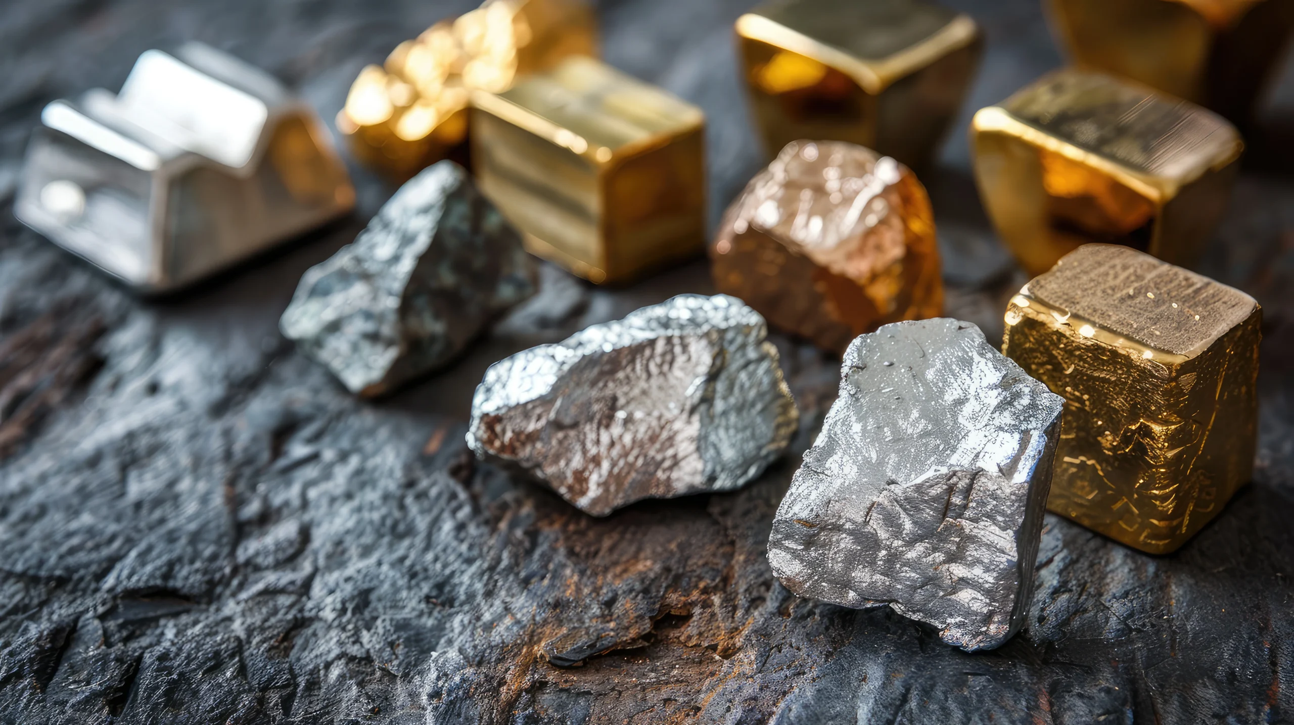Platin und weitere Edelmetalle