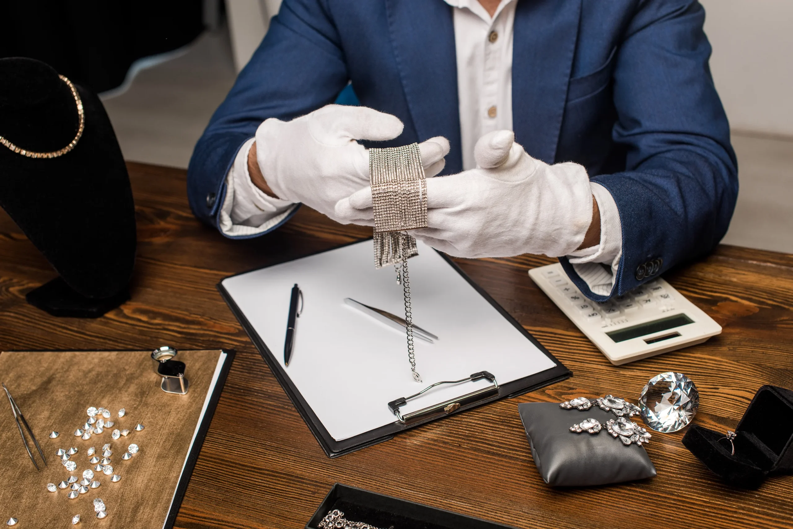 Beratung im Geschäft bei Juwelier Karat